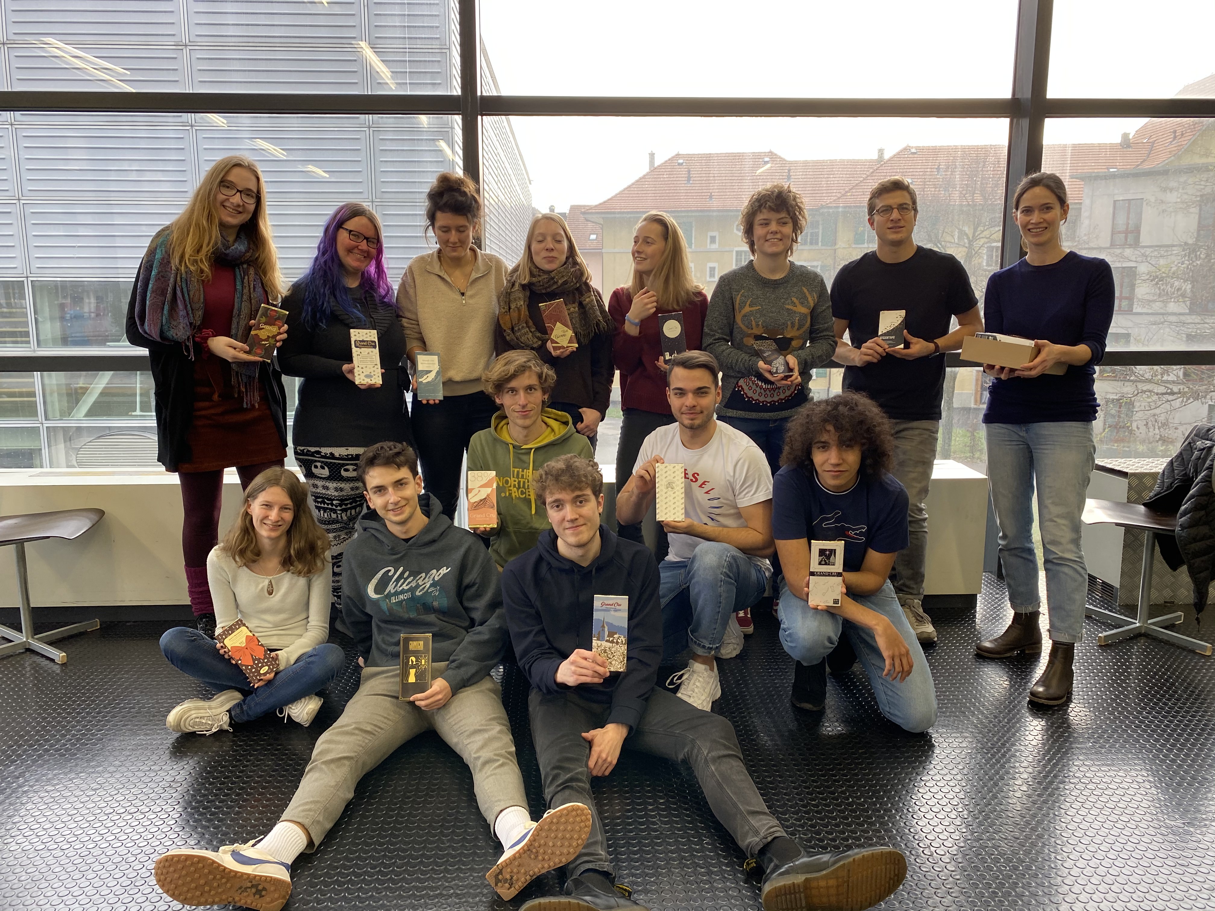 Alle Schokoladenverpackung